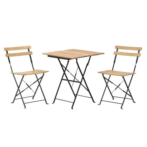 Set mobilier de gradina InArt, 3 piese, bej