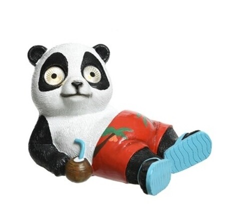 Lampa solara de gradina Panda with coconut, Lumineo, 10x19x11cm