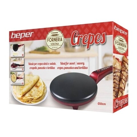 Aparat pentru prepararea clatitelor BT.710Y, Beper, 800 W