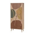 Dulap pentru haine, Vella, City Form, 80 x 190 x 45 cm, pal melaminat, multicolor