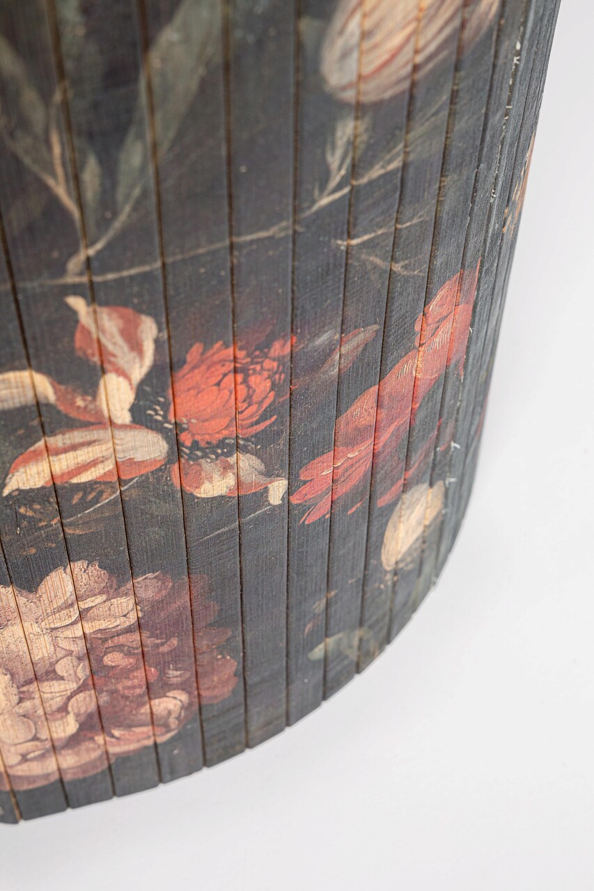 Masuta de cafea Sayuri, Bizzotto, 40x40 cm, bambus/MDF, multicolor