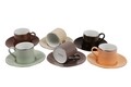 Set de cafea Kutahya Porselen, RU12KT15220, 12 piese, portelan