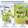 Organizator produse de curatenie Maximex, Caddy, 35x35x35 cm, poliester, verde