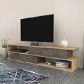 Comoda TV, Retricy, Cortez, 160x35.3x38.6 cm, PAL, Stejar / Wenge