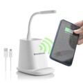 Incarcator wireless multifunctional pentru telefon 5-in-1, InnovaGoods, USB, 8.8x7x9 cm