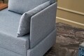 Fotoliu Fly Armchair Right, Balcab Home, 100x80x75 cm, lemn, albastru deschis