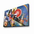 Tablou decorativ, FAMOUSART-038, Canvas, Dimensiune: 45 x 70 cm, Multicolor