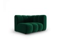 Modul canapea dreapta 1 loc, Lupine, Micadoni Home, BL, 114x87x70 cm, catifea, verde bottle