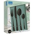 Set tacamuri 24 piese, Amefa, Austin PVD Black, inox, negru