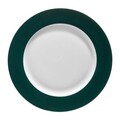 Serviciu de masa 18 piese Aura Green, Ambition, portelan New Bone China, alb