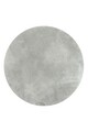 Covor Mellow Soft Grey, Flair Rugs, D133 cm, poliester, gri