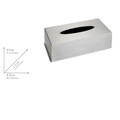 Cutie depozitare servetele Cosmetic, Wenko, 25x12x8 cm, inox, argintiu mat