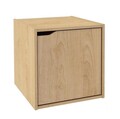 Raft modular Composite Cube W-Door, Bizzotto, 35x35x35 cm, PAL/MDF, natural