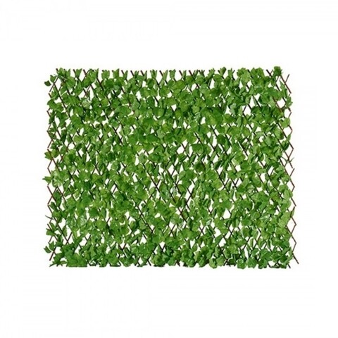 Separator verde pentru gradina S3604286 Green, Ibergarden, 200 x 100 cm, plastic