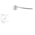 Suport prosop, Wenko, Turbo-Loc®, 6.5 x 3 x 23 cm, inox