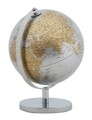 Decoratiune luminoasa Globe Silver, Mauro Ferretti, Ø20x28 cm, argintiu