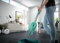 Mop plat Picobello M Micro Duo, Leifheit, 33 x 147 cm, plastic/metal/microfibra, verde