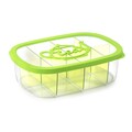 Recipient depozitare plicuri de ceai, Snips, Tea Bag Holder, 3 L, plastic, verde