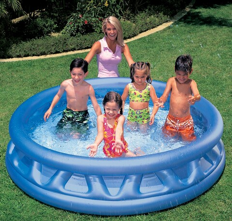 Piscina gonflabila Soft Side, 188x46 cm, polivinil, albastru