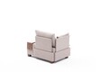 Fotoliu Fly Armchair Left, Balcab Home, 100x80x75 cm, lemn, crem