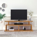 Comoda TV, Woodface, Ella, 110x40x40 cm, Lemn, Stejar