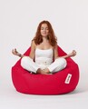 Fotoliu puf, Bean Bag, Ferndale Premium XXL, 115 x 130 cm, poliester impermeabil, rosu