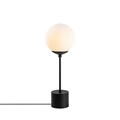 Lampa de masa, Globo - 13063, Fulgor, 20 x 20 x 57 cm, 1 x E14, 40W, negru