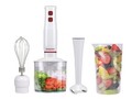 Set blender 4 in 1 Beper, 400 W, 6.5x6.5x36 cm, ABS/inox, multicolor