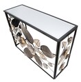 Consola Glam Dark, Mauro Ferretti, 111.8x41.9x80 cm, fier, multicolor