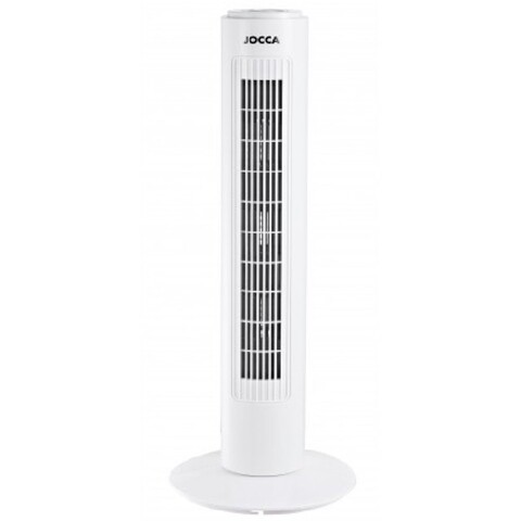 Ventilator vertical Tower Jocca, H73 cm, 45W, alb