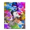 Tablou decorativ Charles Chaplin, Maison in Design, 45x70 cm, canvas/lemn