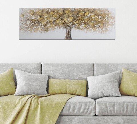 Tablou decorativ Super Tree -A, Mauro Ferretti, 180x60 cm, canvas pictat manual