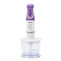 Blender de mana, Heinner, multifunctional, 600 W, 5 viteze, violet