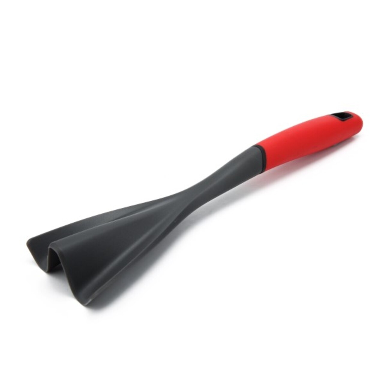 Spatula pentru carne, Luigi Ferrero Atlanta, 37 cm, nailon, rosu/negru