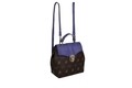 Rucsac Beverly Hills Polo Club, 622, piele ecologica, maro/mov