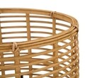 Set 2 suportui pentru ghivece Rattan, Mauro Ferretti, Ø 38x90 cm, ratan/fier, multicolor