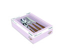 Set tacamuri 24 piese Antony Wood, Tognana Porcellane, inox, maro