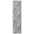 Covor Gleam Silver, Flair Rugs, 80x300 cm, polipropilena/poliester, argintiu