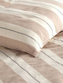 Lenjerie de pat dubla (DE), 3 piese, Kriptimi İpliği Boyalı Stonewashed - Cream, Beige, Limassol, Bumbac