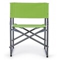 Scaun pliabil pentru exterior Olbia, Bizzotto, 55x47x78 cm, otel/poliester, verde lime