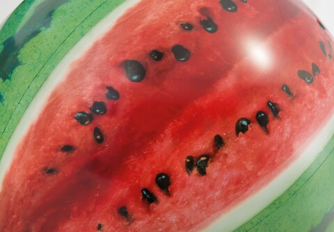 Minge de plaja Watermelon, Intex, Ø107 cm, polivinil, multicolor
