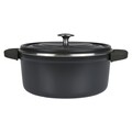 Oala pentru cuptor cu capac Dutch, Greenpan, Featherweights, 26 cm Ø, 5.3 L, aluminiu turnat