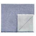 Patura pled Linen, Decomex, 140x170 cm, 70% bumbac si 30% in, indigo