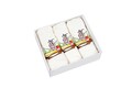 Set 3 prosoape, Bedora, Fresh fruits, 30 x 50 cm, 100% bumbac, multicolor