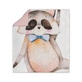 Patura Raccoon, Oyo Kids, 130x180 cm, poliester, multicolor