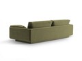 Canapea 4 locuri, Torino-184, Micadoni Home, 250x103x83 cm, catifea, verde deschis