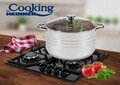 Oala cu capac Myra, Cooking by Heinner, Ø28 cm, 9 L, inox/sticla