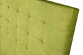 Pat matrimonial, Stockholm, Dots E, 180x200 cm, saltea tip Pocket, topper memory, Verde