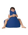 Fotoliu puf, Bean Bag Baton, Ferndale, 70 x 70 cm, poliester impermeabil, albastru