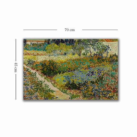 Tablou decorativ, 4570VANGOGH040, Canvas , Lemn, Multicolor